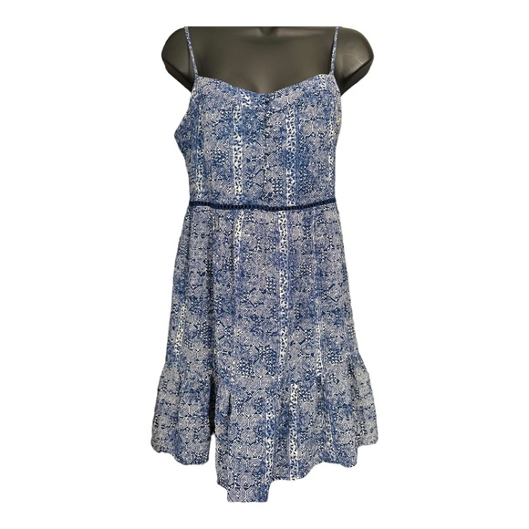 Blue Rain Miah Tribal Mini Dress Size Small - Picture 4 of 12